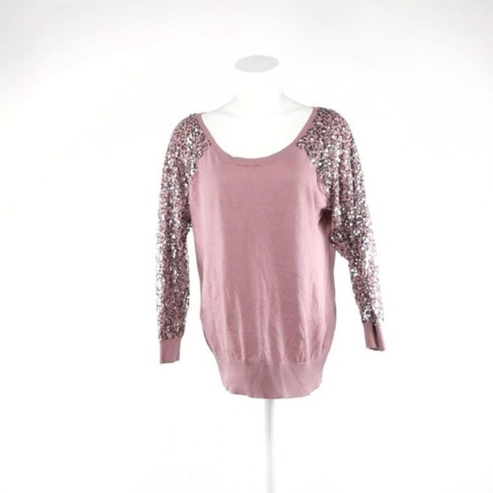 American Eagle Outfitters Womens Long Sleeve Size:XL Pink